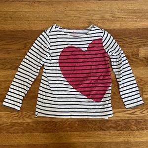 Crew cuts heart t shirt